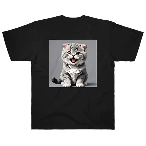 甘えん坊な子猫 Heavyweight T-Shirt