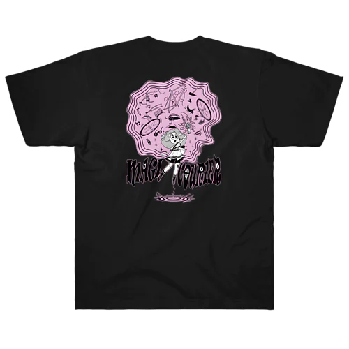 “MAGI COURIER” pink #2 Heavyweight T-Shirt