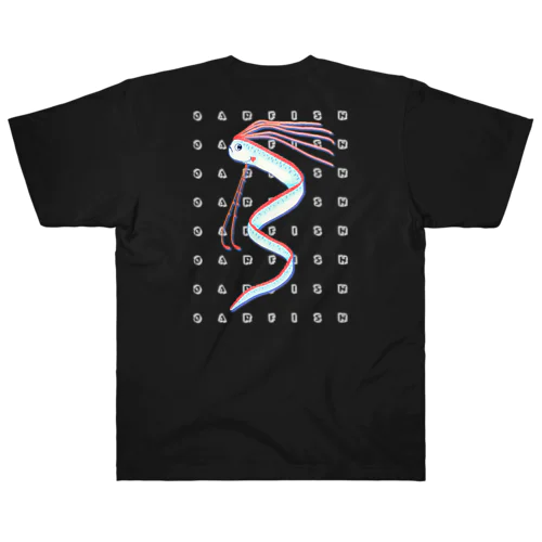 oarfish(リュウグウノツカイ)①　バックプリント Heavyweight T-Shirt