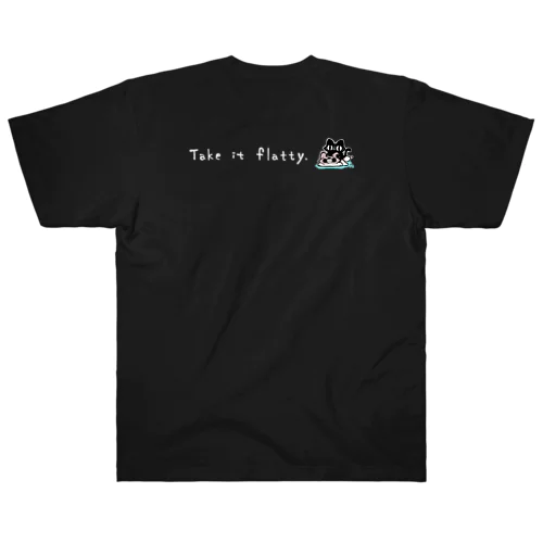 Take it fletty. 2 Heavyweight T-Shirt