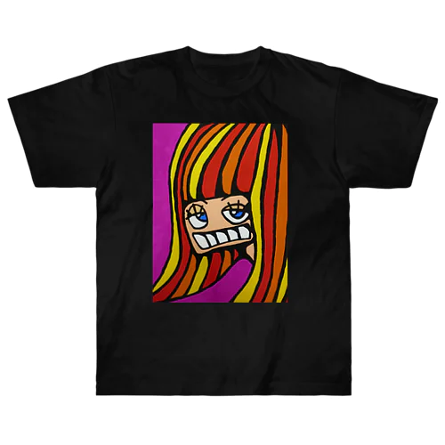 Lavender girl Heavyweight T-Shirt