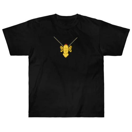 gold　t-shirt Heavyweight T-Shirt