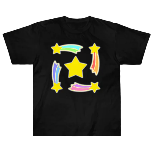 流れ星 Heavyweight T-Shirt