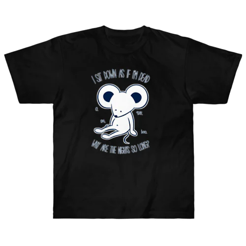 ねずみの夜 Heavyweight T-Shirt