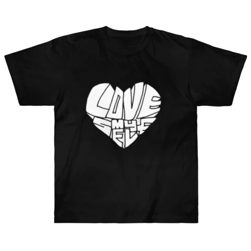 LOVE my SELF (bk) Heavyweight T-Shirt