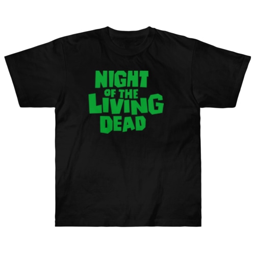 Night of the Living Dead_ロゴ Heavyweight T-Shirt