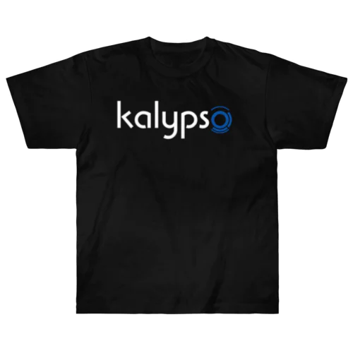 カリプソメディア ロゴ【カラーデザイン1】 Kalypso Media logo (color1) Heavyweight T-Shirt