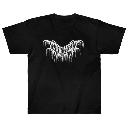四字熟語 - 四面楚歌 Death Metal Logo デスロゴ  ヘビーウェイトTシャツ