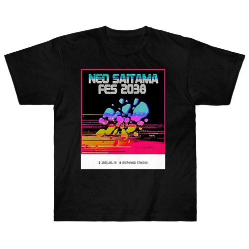 【両面な】NEO SAITAMA FES 2038 Heavyweight T-Shirt
