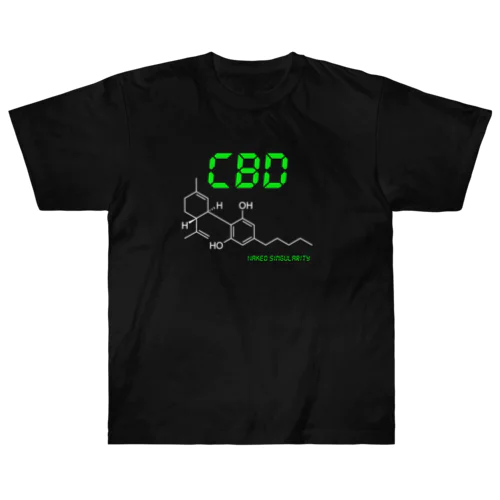 Cannabidiol ヘビーウェイトTシャツ