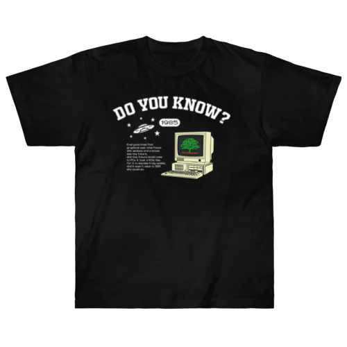 1985年のPC ヘビーウェイトTシャツ