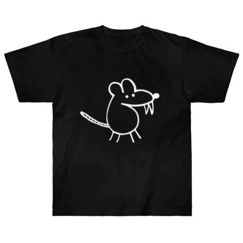 ネズミのシリー Heavyweight T-Shirt