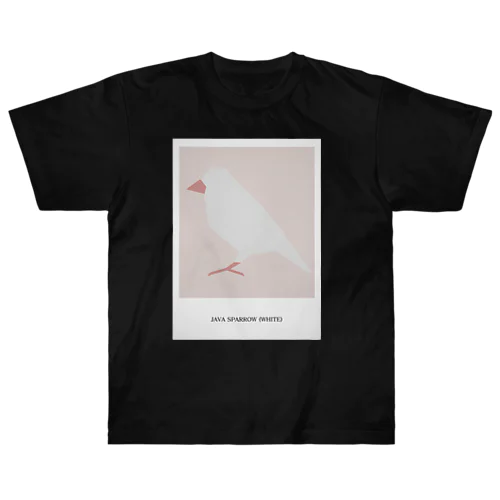 JAVA SPARROW (WHITE) ヘビーウェイトTシャツ