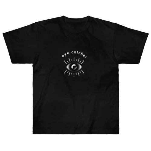 eye catcher ロゴマーク 色反転Ver. Heavyweight T-Shirt