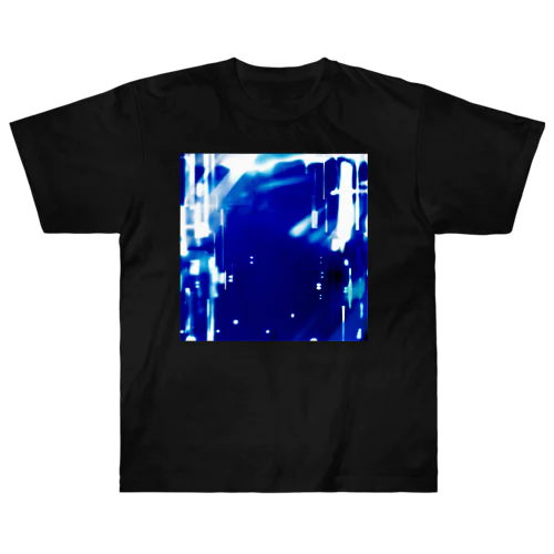 深青（背景） Heavyweight T-Shirt