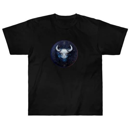 Logo：Emblem02 zodiac sign ヘビーウェイトTシャツ