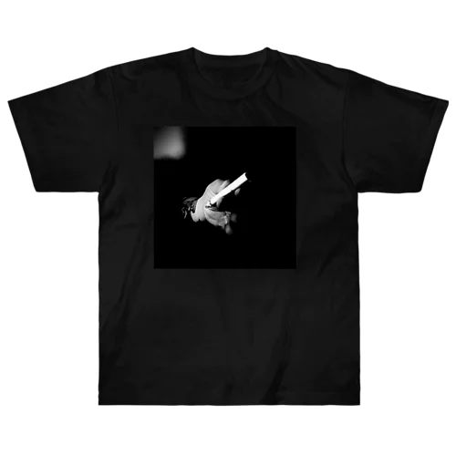 タバコ　手　タトゥー　入れ墨 Heavyweight T-Shirt