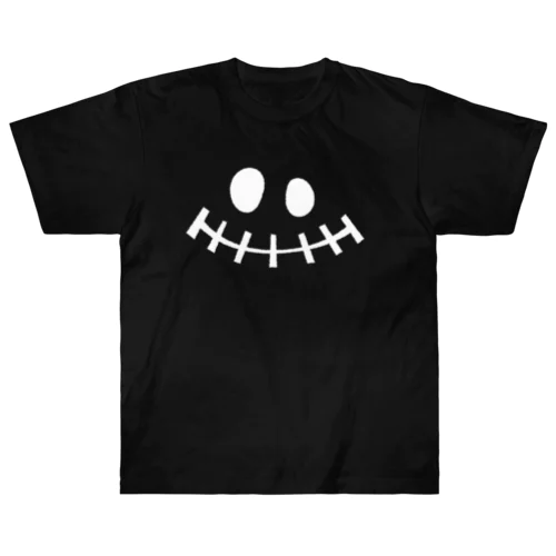 ハロウィンのどくろ ヘビーウェイトTシャツ