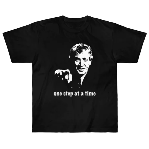 one step at a time  ヘビーウェイトTシャツ