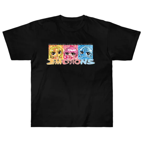 MARBLE　FACE　”EMOTIONS” ヘビーウェイトTシャツ