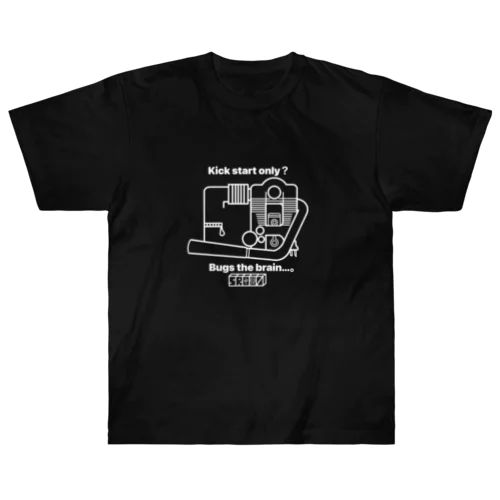 SR中毒なTシャツ黒 Heavyweight T-Shirt