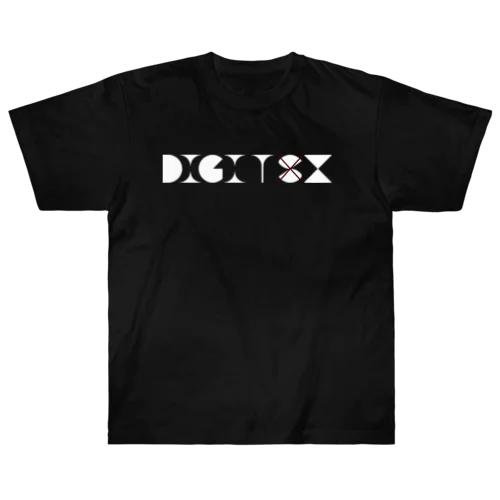 ×S ロゴ Digitz 白文字 ヘビーウェイトTシャツ