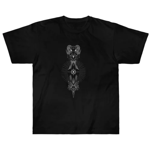 Marks of Wander (白) ヘビーウェイトTシャツ