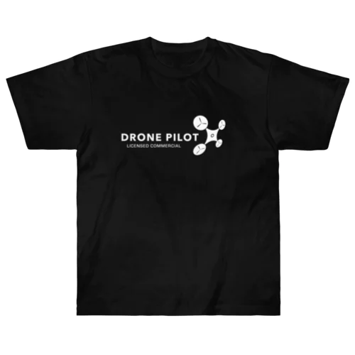 Drone Pilot Wide B ヘビーウェイトTシャツ