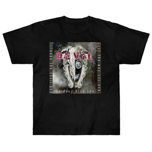 DEVIL　「Just the way you are .」 ヘビーウェイトTシャツ