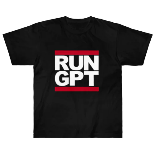 RUN-GPT ヘビーウェイトTシャツ