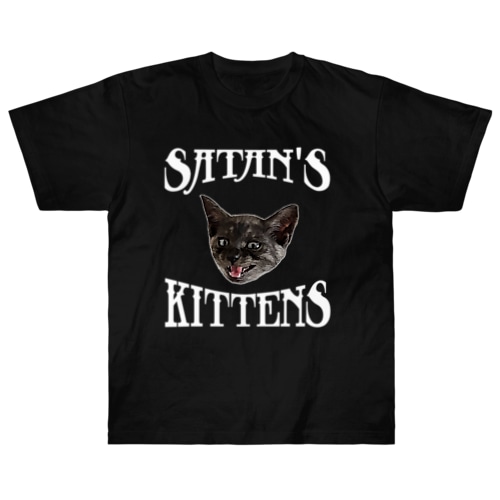 SATAN'S KITTENS 琥珀丸T Heavyweight T-Shirt