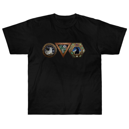 三神 Heavyweight T-Shirt