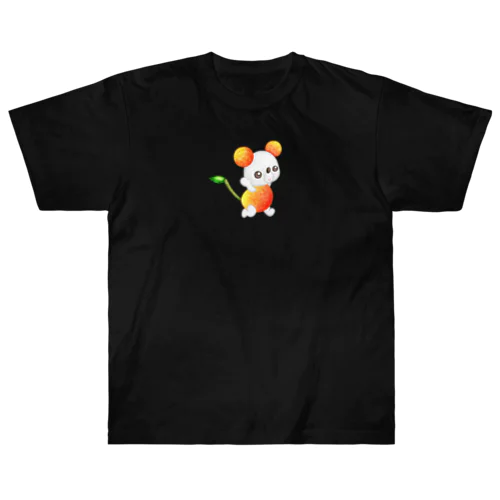 フルーツアニマル　サクランボネズミ Heavyweight T-Shirt