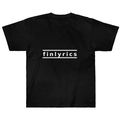 finlyrics Logo#01 Heavyweight T-Shirt