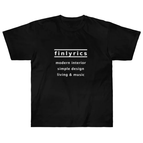 finlyrics Logo#02 ヘビーウェイトTシャツ