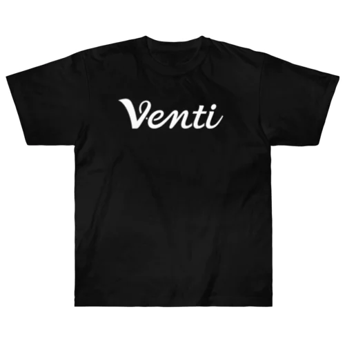 Venti_ノーマルロゴ_WH ヘビーウェイトTシャツ