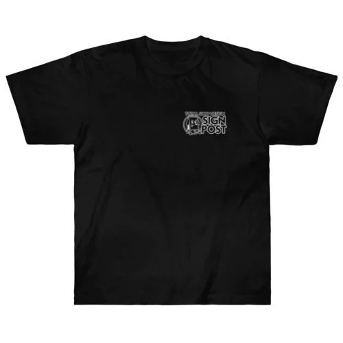 SIGNPOST 　黒T Heavyweight T-Shirt