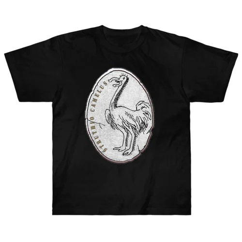 Struthio camelus Heavyweight T-Shirt