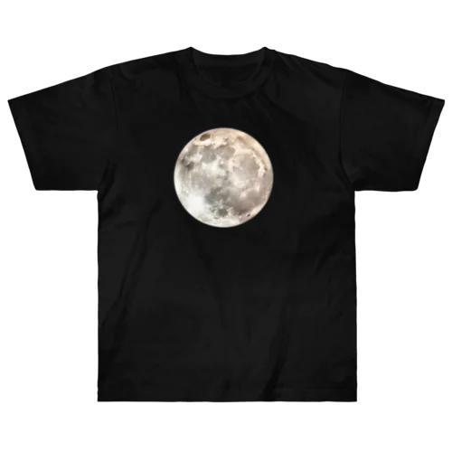 満月 ヘビーウェイトTシャツ