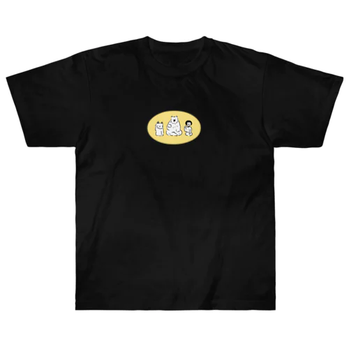 招き猫 Heavyweight T-Shirt