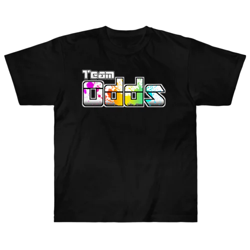 TeamOdds ホワイトロゴマーク Heavyweight T-Shirt