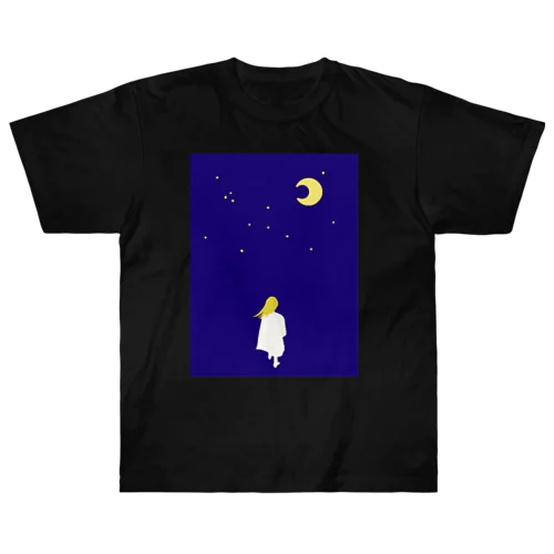 星空をゆく ヘビーウェイトTシャツ