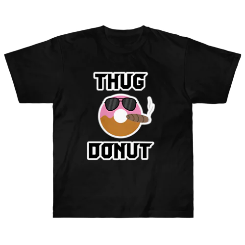 THUG DONUT ヘビーウェイトTシャツ