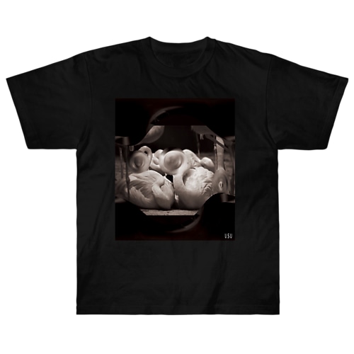 Frame01 Flamingo Heavyweight T-Shirt