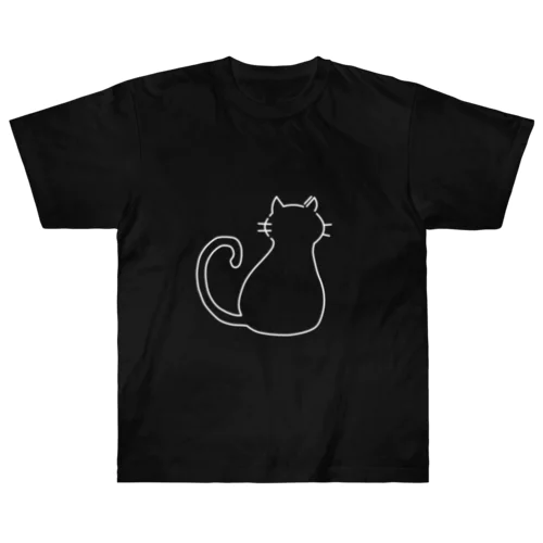 キラ黒猫 Heavyweight T-Shirt