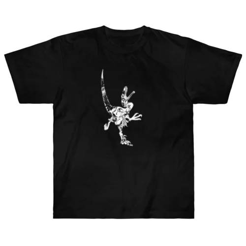 Velociraptor 2 White Heavyweight T-Shirt