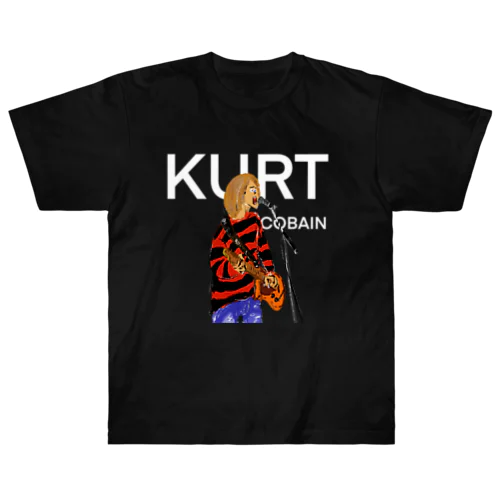 Respect to Kurt Cobain ヘビーウェイトTシャツ