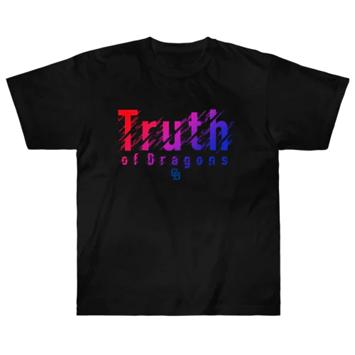 【値下げ】Truth of Dragons2022 ロゴグッズ ヘビーウェイトTシャツ
