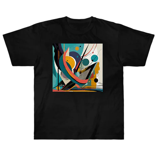 ガラクタアート風 Heavyweight T-Shirt