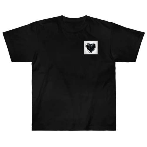 BLACK HEART ヘビーウェイトTシャツ